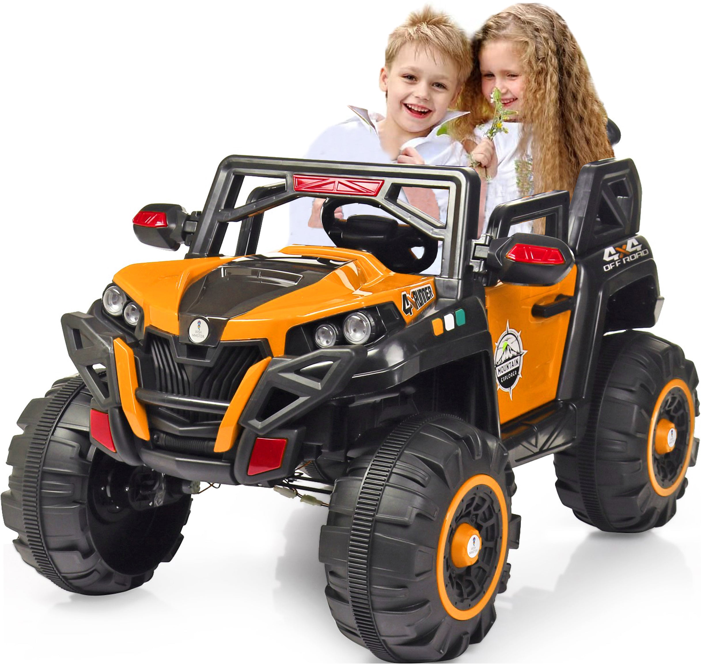 Kids Big Size 4x4 Battery Operated Electric Jeep For 1-8 Years Boys & Girls | 3 Mode Control Remote + Mobile App + Manual Drive Kids Big Size 4x4 Battery Operated Electric Jeep For 1-8 Years Boys & Girls | 3 Mode Control Remote + Mobile App + Manual Drive
